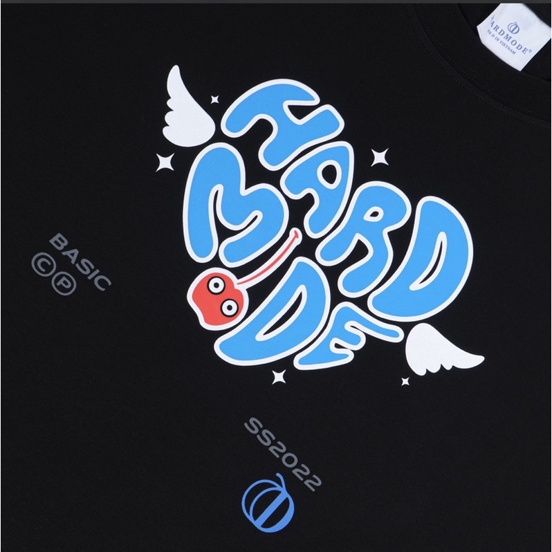 Áo thun nam nữ, Unisex tay lỡ local brand hardmode FLYING HEART  tee