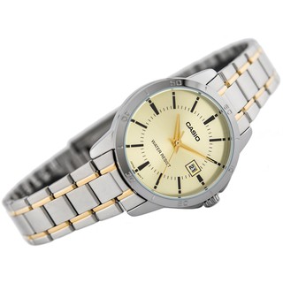 Đồng Hồ Nữ Dây Thép Casio LTP-V004SG-9AUDF