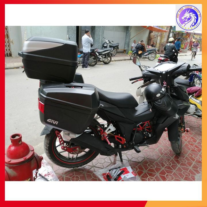 Cặp Thùng Hông Givi E22N Gắn Xe Máy Và Moto - Hàng Chính Hãng - Bảo Hành 24 Tháng