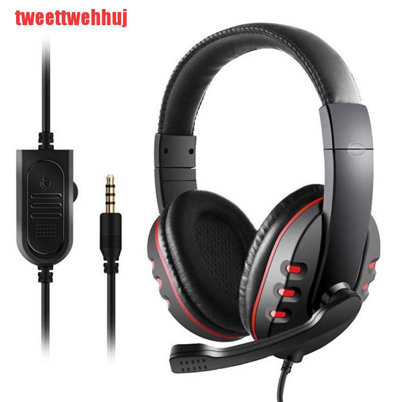 Tai Nghe Trùm Đầu Chơi Game Có Dây 3.5mm Kèm Mic Cho Laptop Ps4 | BigBuy360 - bigbuy360.vn