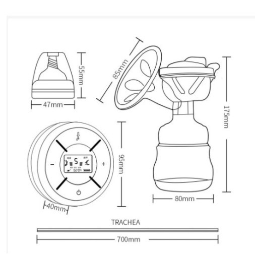 💁💁Máy Hút Sữa Điện Đơn Electric Breast Pump Cao Cấp 💖Fatzbaby Cadence 2 💖BẢO HÀNH 1 NĂM💖CHÍNH HÃNG