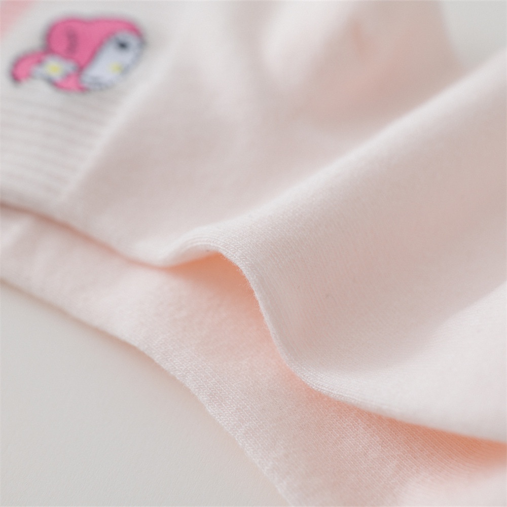Vớ Cotton Unisex Mềm Mại In Họa Tiết Hoạt Hình Melody Cinnaman Dog Dễ Thương
