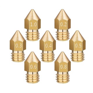 Đầu phun e3d mk8 (1.75mm/0.2, 0.3, 0.4, 0.5, 0.6, 0.8, 1mm)