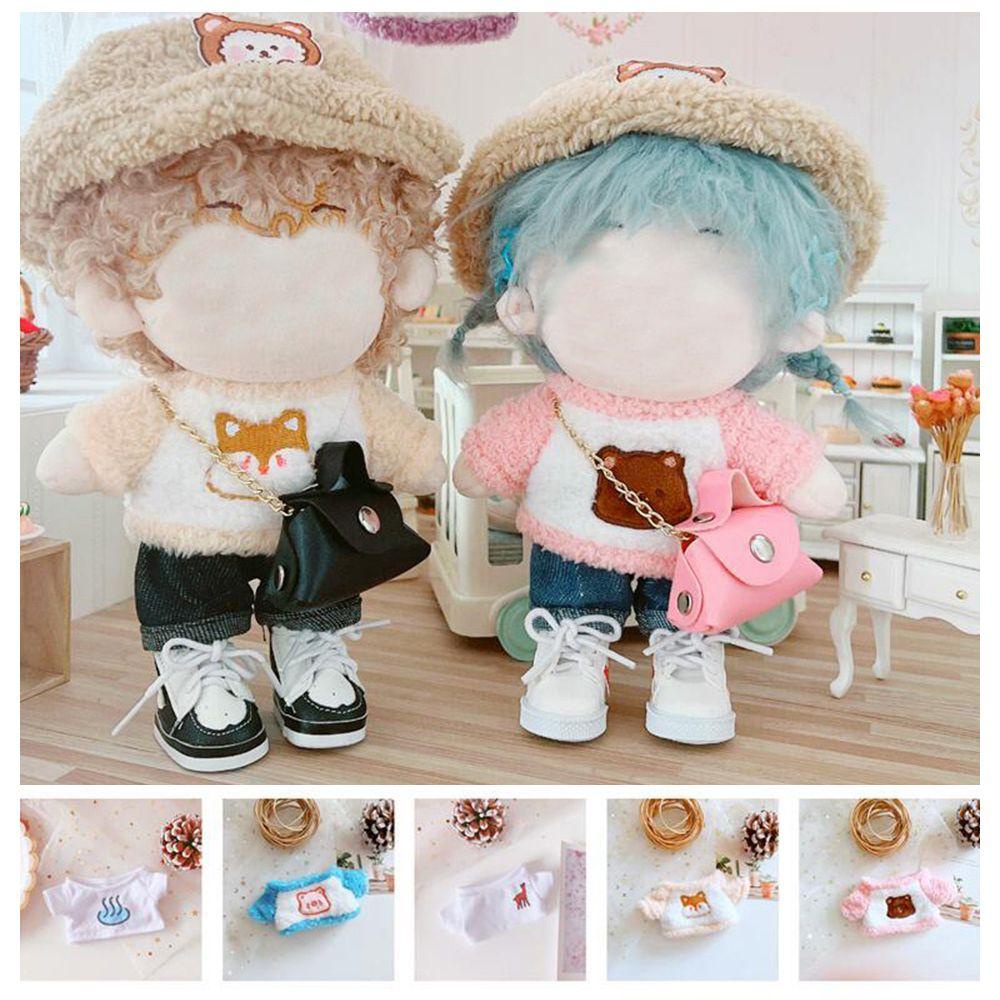 Đầm Ngắn Tay Cầu Vồng Thời Trang Cho Búp Bê 20