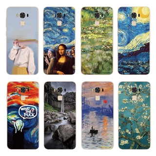 Ốp Điện Thoại TPU Mềm Họa Tiết Tranh Van Gogh Dành Cho ASUS Zenfone 3 MAX ZC520TL / ZC553KL / ZE520KL / ZE552KL