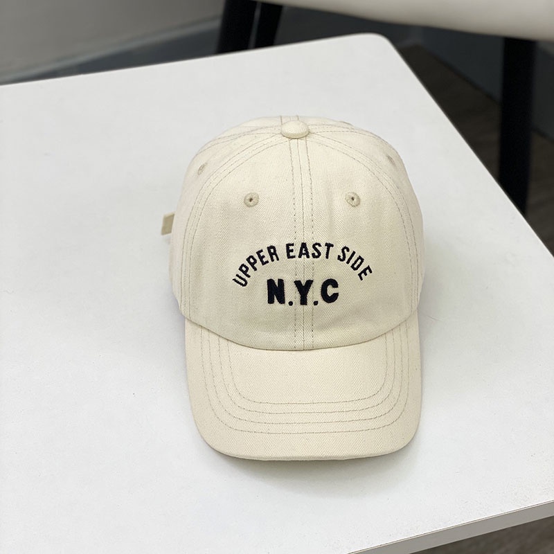 Mũ Lưỡi Trai In Chữ NYC Dễ Thương Thời Trang Mùa Xuân Phong Cách Hàn Quốc Cho Bé