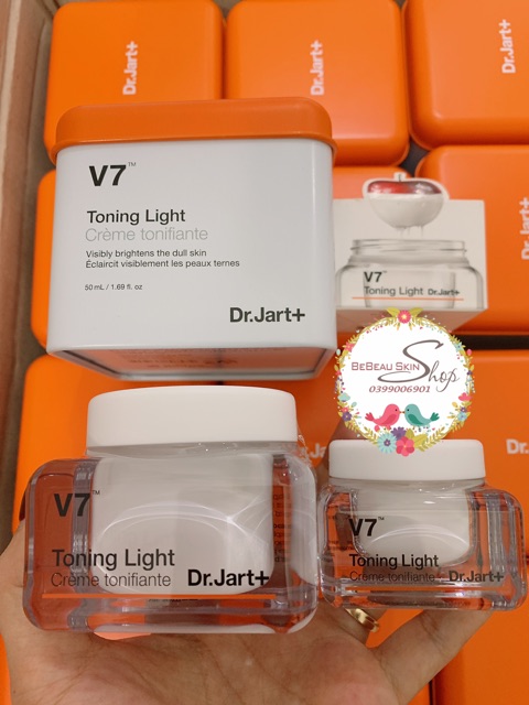 V7/ Kem dưỡng trắng V7 Toning light Dr Jart