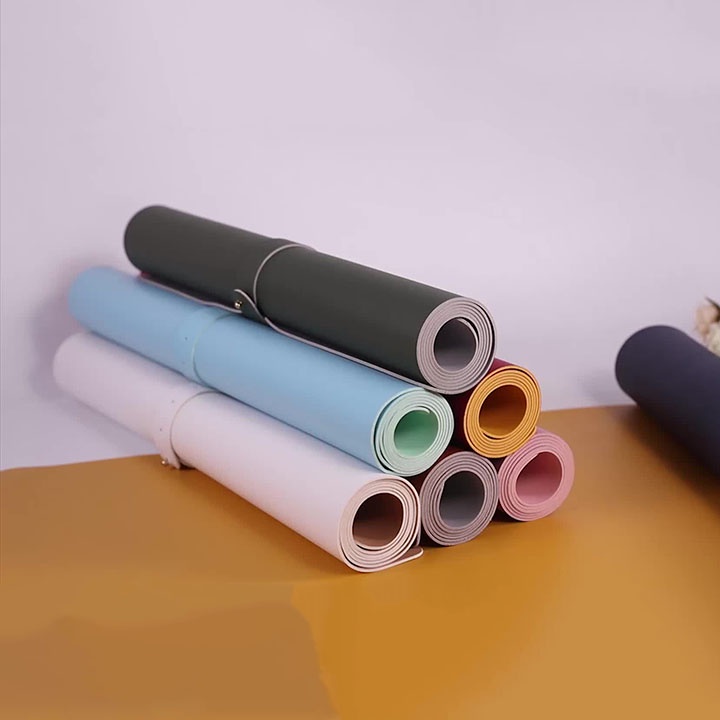 Miếng Thảm Da Lót Bàn Làm Việc Bằng Da PU Chống Thấm Nước, Nhiều Màu cỡ 45x90cm