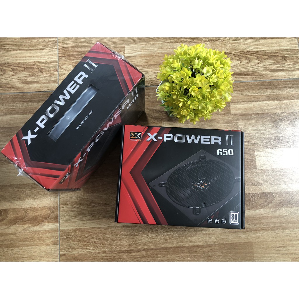 Nguồn máy tính Xigmatek X-POWER III 650 (EN45990) - 600W - Mới Bảo hành 36 Tháng Chính hãng Mai Hoàng