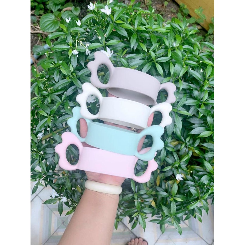 Tay Cầm Bình Sữa Avent, Moyuum Silicon, Phù hợp với tất cả bình cổ rộng