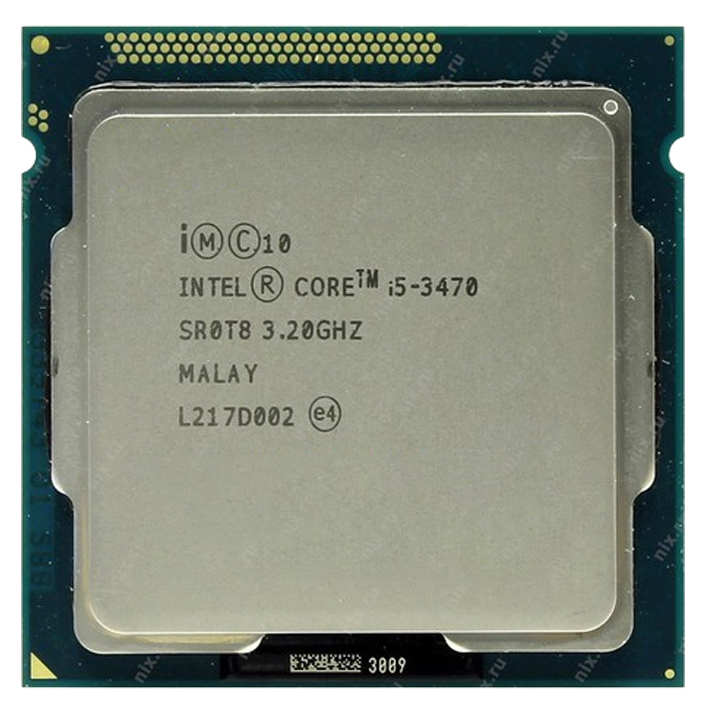 Bộ vi xử lý Intel CPU Core i5-3470 3.60GHz ,77w 4 lõi 4 luồng, 6MB Cache Socket Intel LGA 1155