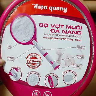 Bộ Vợt Muỗi Đa Năng Điện Quang ( KÉO HÌNH CHỌN MÀU )