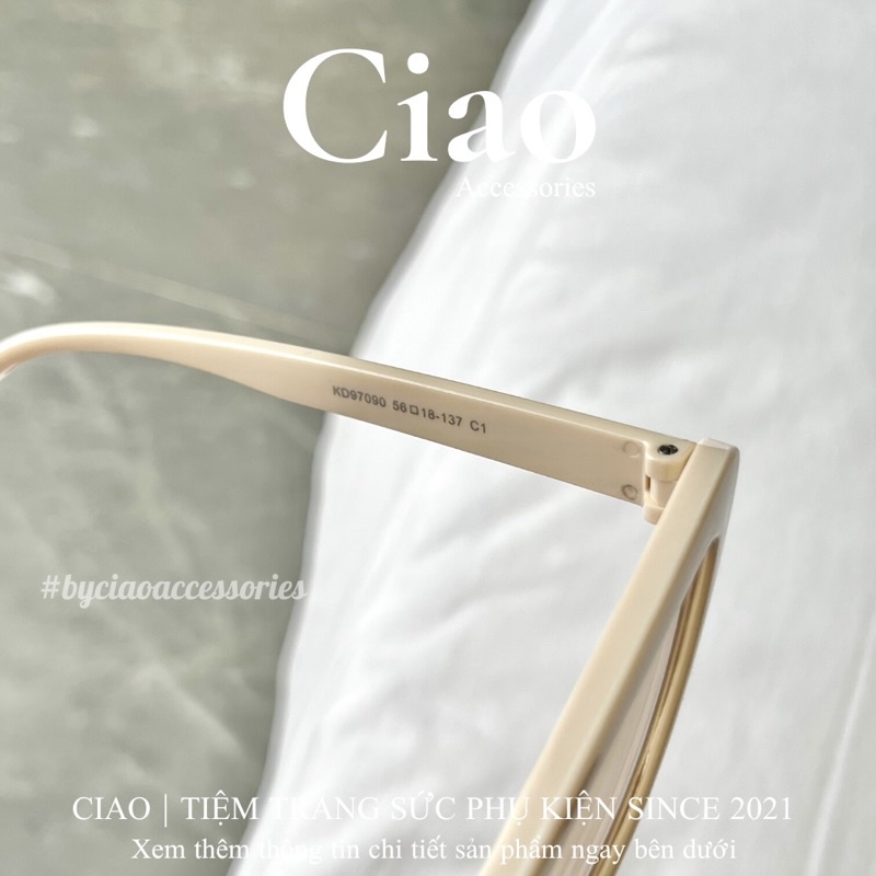 [HOẢ TỐC 1H] Kính mát/ Kính mắt thiết kế đơn giản mã 13 phong cách Ciao accessories