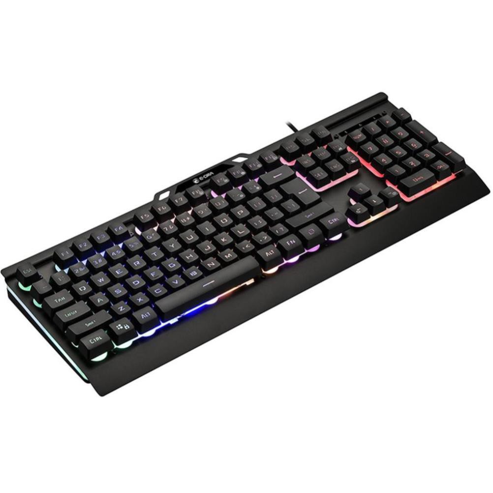 Bàn phím Gaming EDRA EK701 - Chống nước tuyệt đối - Led RGB - Màu đen - BH 24 tháng