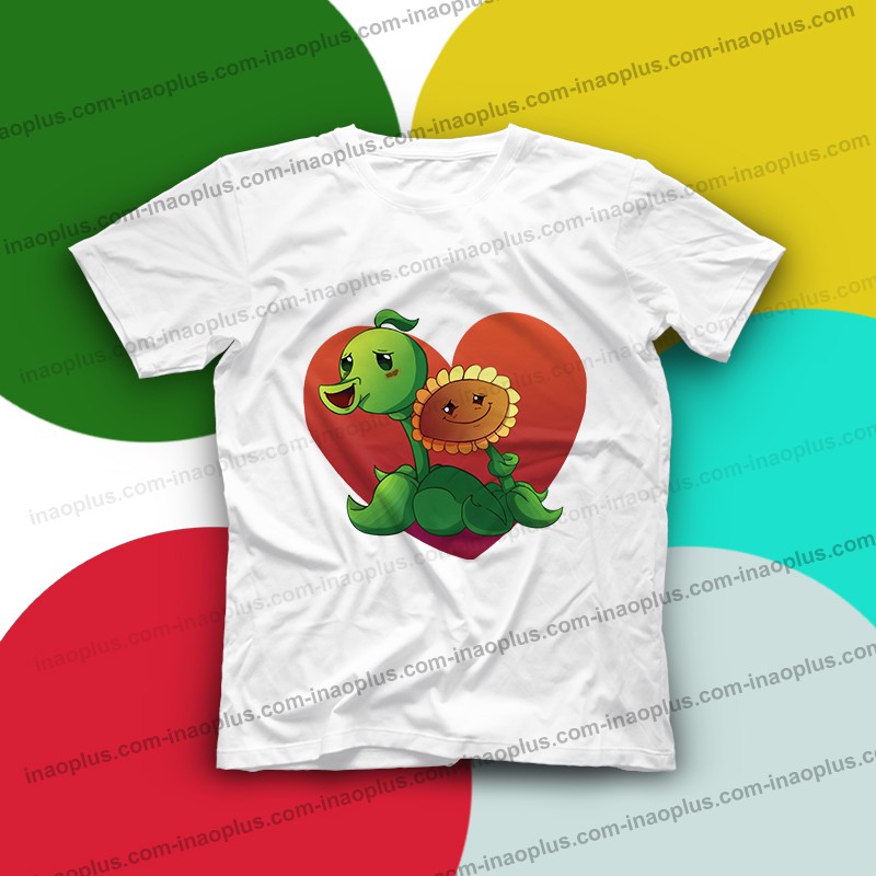 In áo hình plant vs zombie - 6 mẫu