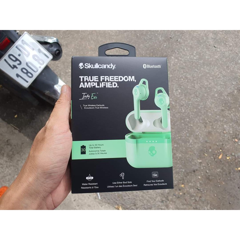 Tai nghe không dây SkullCandy Indy Evo  Chính Hãng