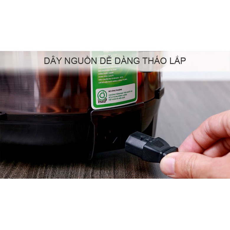 Nồi cơm điện cao tần Kangaroo 1.8 lít KG599N | BigBuy360 - bigbuy360.vn