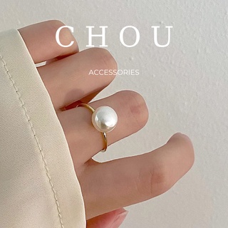 Nhẫn Basic Hạt Ngọc | CHOU ACCESSORIES |
