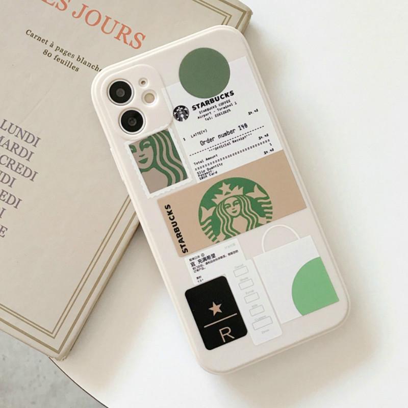 Ốp lưng Thời Trang Bằng Silicone Mềm In Nhãn Hiệu Cho Iphone 12 / 11 Pro / Max / X / Xs Max / Xr / 8 / 7 Plus | BigBuy360 - bigbuy360.vn