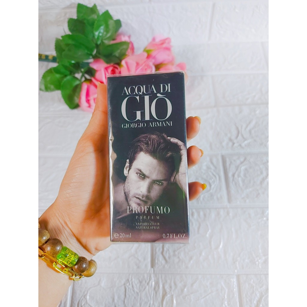 [20ml] Nước hoa nam Giorgio Armani Acqua Di Gio Profumo EDP chính hãng