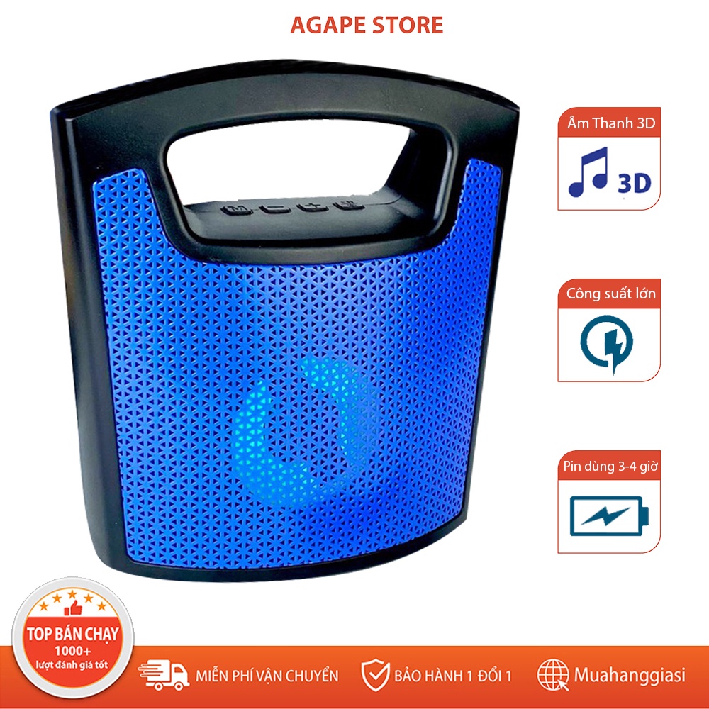 Loa Bluetooth mini MMS 40, Loa nghe nhạc bluetooth, Chất lượng cao âm thanh tuyệt đỉnh, Hỗ Trợ Thẻ Nhớ, Usb, Dây 3.5 FM