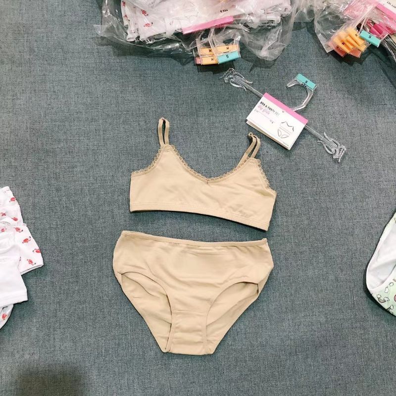 Sét 2 bộ đồ lót bé gái siêu xinh xuất dư siêu xịn