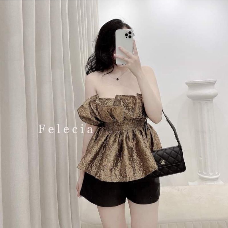 💥 Áo cúp ngực gấm bánh bèo ❤