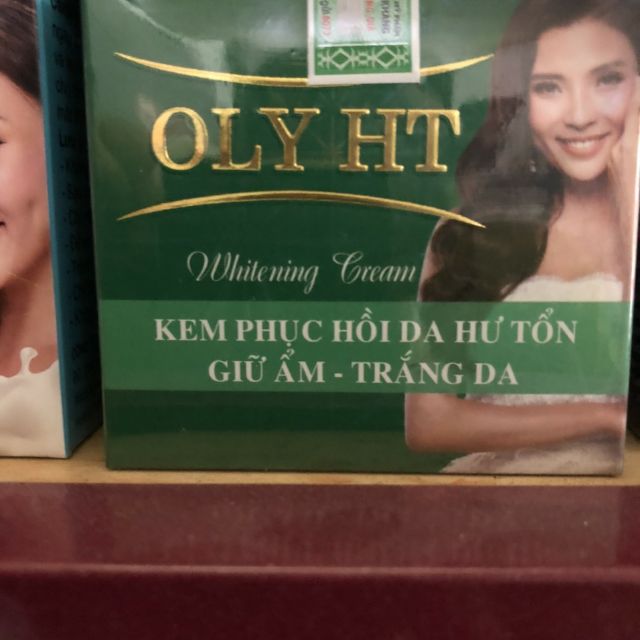 KEM PHỤC HỒI DA HƯ TỔN - GIỮ ẨM- TRẮNG DA Oly ht  25G