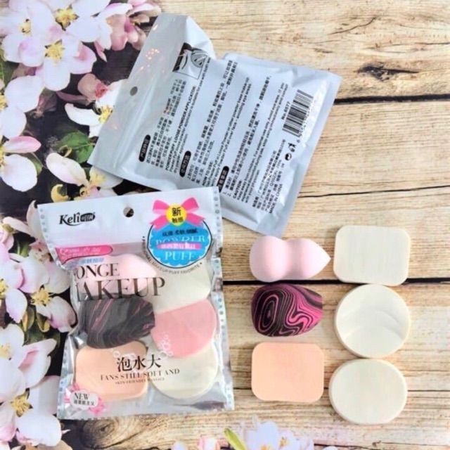 Mút tán nền 1 bịch 6 mút
