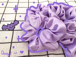 ☂️SCRUNCHIES BUỘC TÓC MÀU KHOAI MÔN ☂️