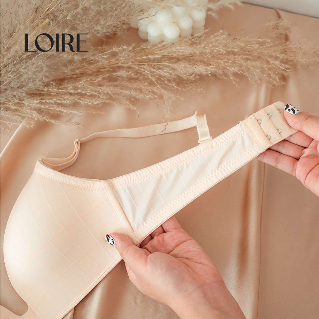 Áo Lót Không Gọng Đệm Mỏng Kẻ Caro LOIRECHIC BRFC141