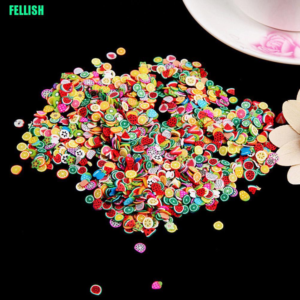 (Hàng Mới Về) Bộ 1000 Miếng Dán 3d Trang Trí Móng Tay