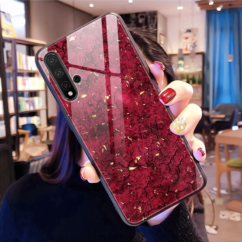 Casing OPPO A53 2020 A92 A52 A92s A31 2020 A91 A5 A9 2020 Find X2 Reno 3 Pro 2 Z 2F 2Z Ace Ốp điện thoại họa tiết đính lá vàng sang trọng | BigBuy360 - bigbuy360.vn