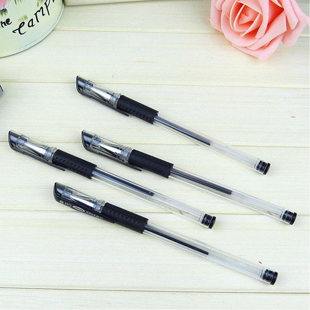 Set 10 Bút Bi Mực Đen Siêu Bền Tiện Dụng Cho Học Sinh