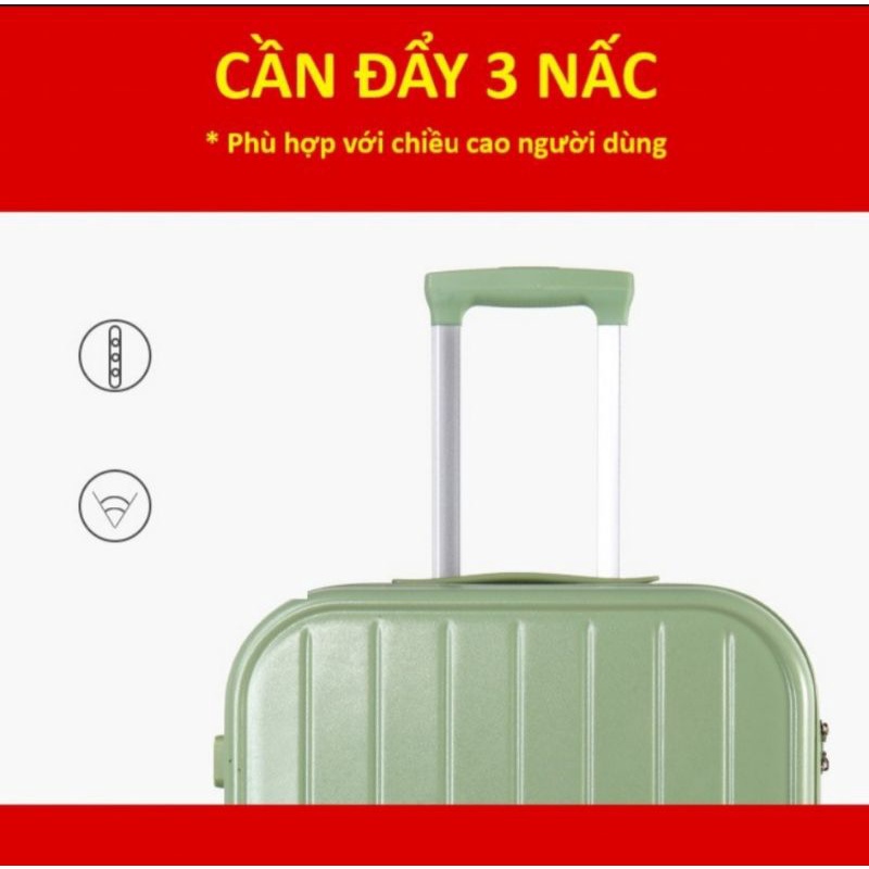VALI KÉO DU LỊCH QUẢNG CHÂU NHỰA DẺO CAO CẤP CHỐNG VỠ, KHOÁ SỐ AN TOÀN