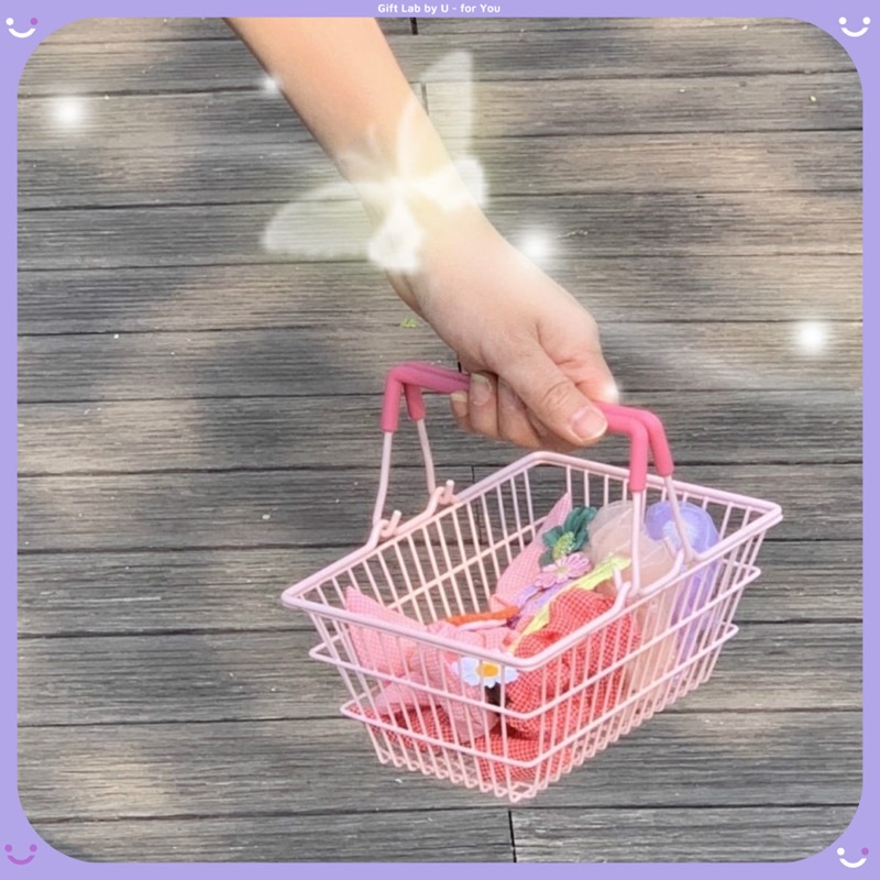 Giỏ mini decor, đựng đồ dễ thương
