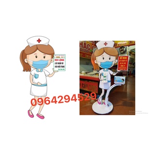 Manocanh Y Tá Nữ tặng kèm keo