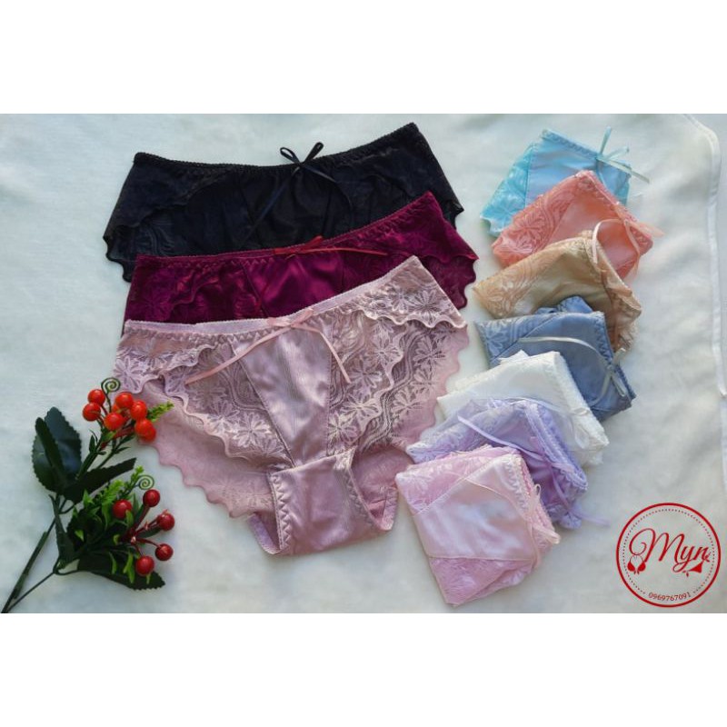 [Mã 12FASHIONSALE1 giảm 10K đơn 50K] QUẦN LÓT NỮ PHI LỤA PHA REN CAO CẤP GỢI CẢM SEXY | BigBuy360 - bigbuy360.vn