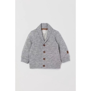 Áo cardigan nỉ H&M sz 4m-3y form to