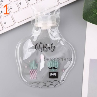 Túi Sưởi Ấm Mini Cầm tay Trong Suốt Hình Dễ Thương (chọn mẫu)