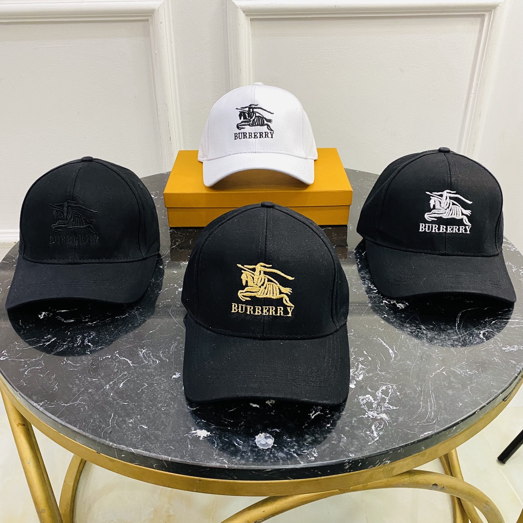 Mũ lưỡi trai nam nữ thêu chữ Burberry ,Nón kết thể thao đường phố basic dành cho cả nam và nữ, VP229