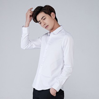 Áo Sơ Mi Tay Dài Chống Bẩn Không Thấm Nước Thời Trang Cho Nam