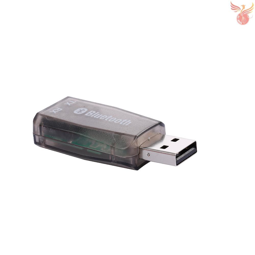 Usb Nhận Tín Hiệu Âm Thanh Bt-Tx5 2 Trong 1 Giắc Cắm 3.5mm