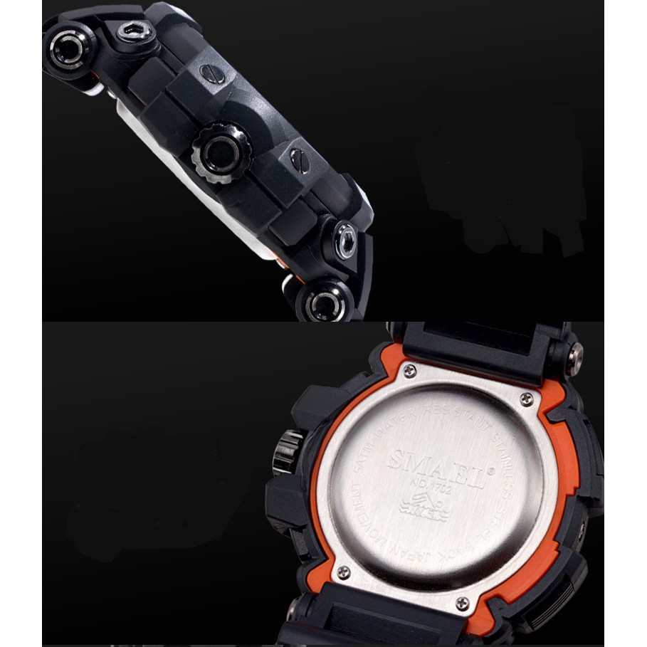 Đồng hồ thể thao nam điện tử chống nước cao cấp Smael 1702 | BigBuy360 - bigbuy360.vn