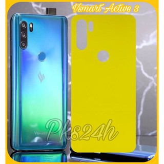 Miếng Dán PPF Mặt Lưng Trong Suốt tự phục hồi trầy xước cho Vsmart Active 3