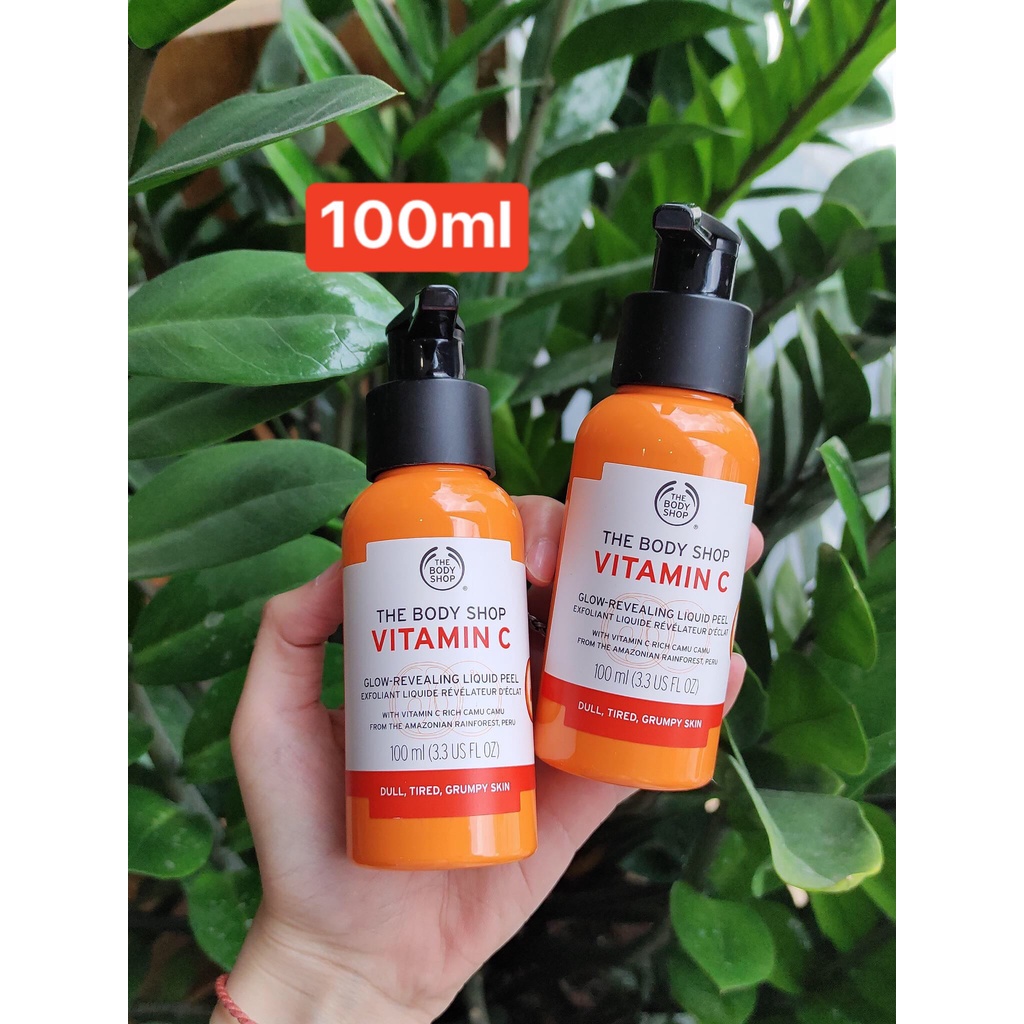 Tẩy da chết mặt Vitamin C dạng kỳ The Body Shop