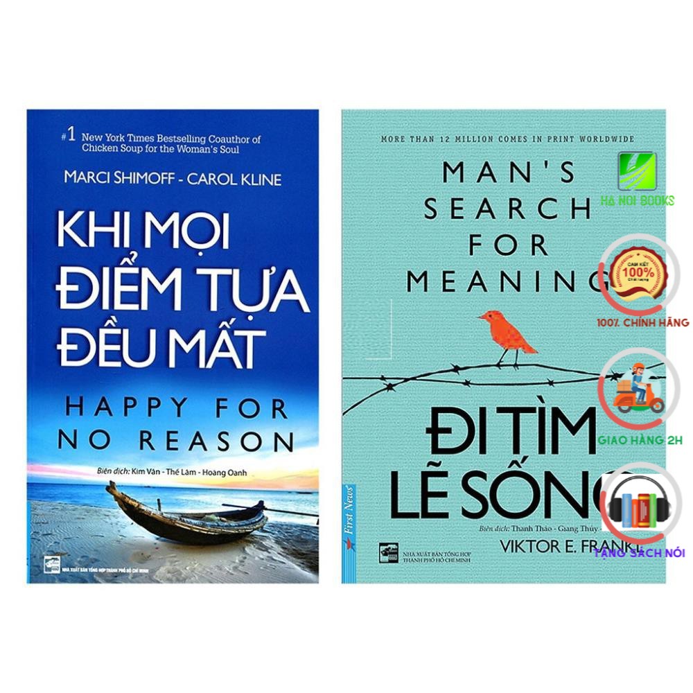 Sách First News - Combo Khi mọi điểm tựa đều mất (Tái Bản) + đi tìm lẽ sống (2 cuốn)