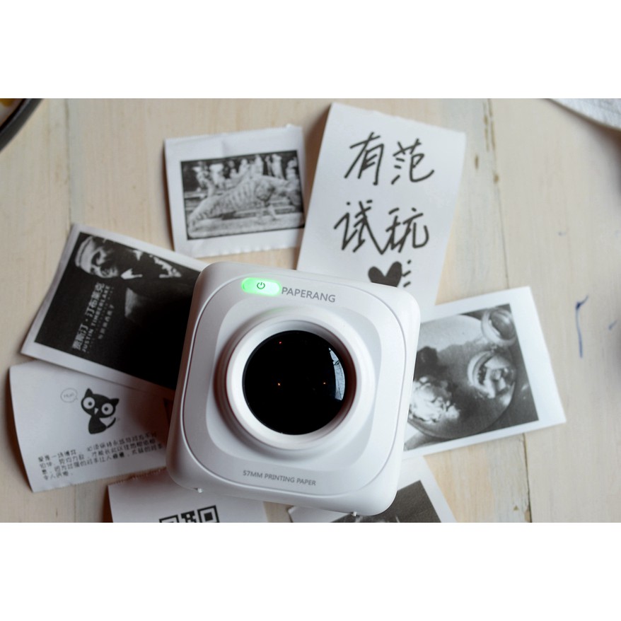 Máy in mini nhiệt PAPERANG P1 kết nối Bluetooth với ios, android | máy in ảnh du lịch | BigBuy360 - bigbuy360.vn
