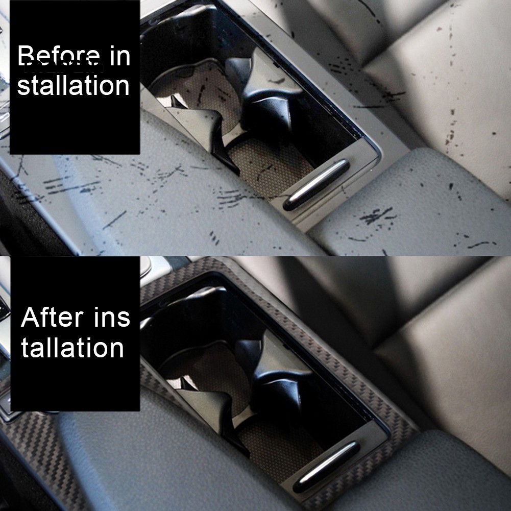 Vỏ Bọc Khay Đựng Cốc Nước Cho Xe Hơi Mercedes Benz C E Class W204 W212 C200 C300 E260