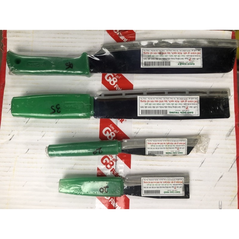 Dao các loại hàng chuẩn xịn, sắc.